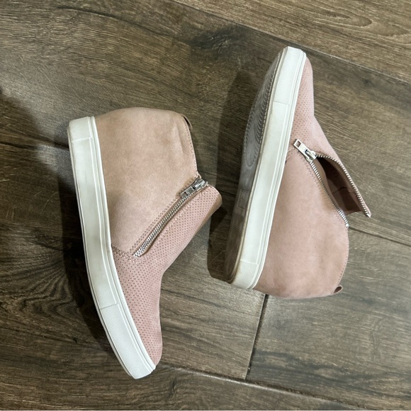 Pink Slip-On Sneakers - Picture 3 of 6